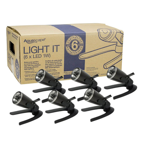 1W Accent Light Contractor Light Pack