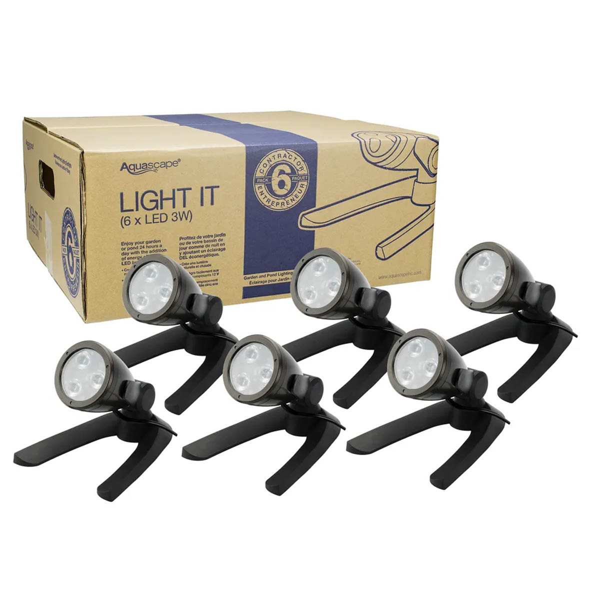 3W Accent Light Contractor Light Pack