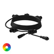 25' 5 Outlet Color Changing Extenison Cable